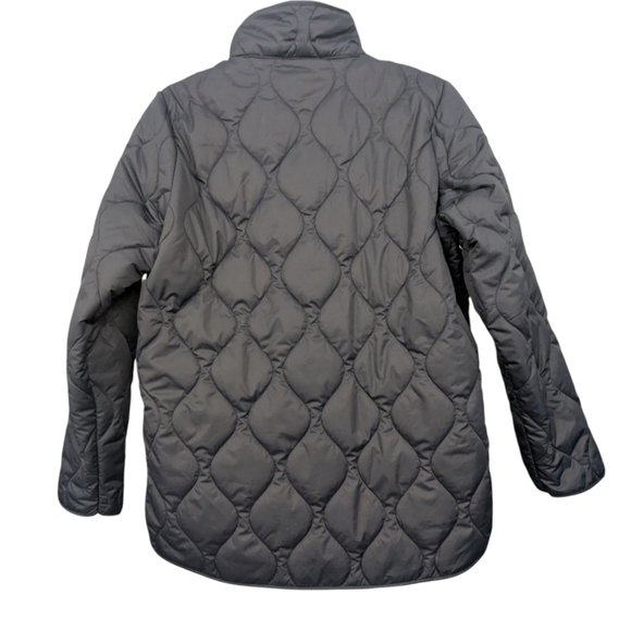 32 Degrees Heat | Quilted High Neck Lightweight Jacket | Dark Navy Blue | Medium - Picture 6 of 8
